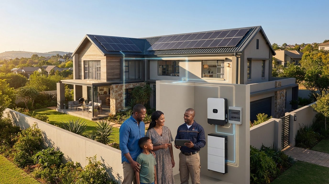 DIY solar for 4-bedroom house in South Africa: 2026 guide