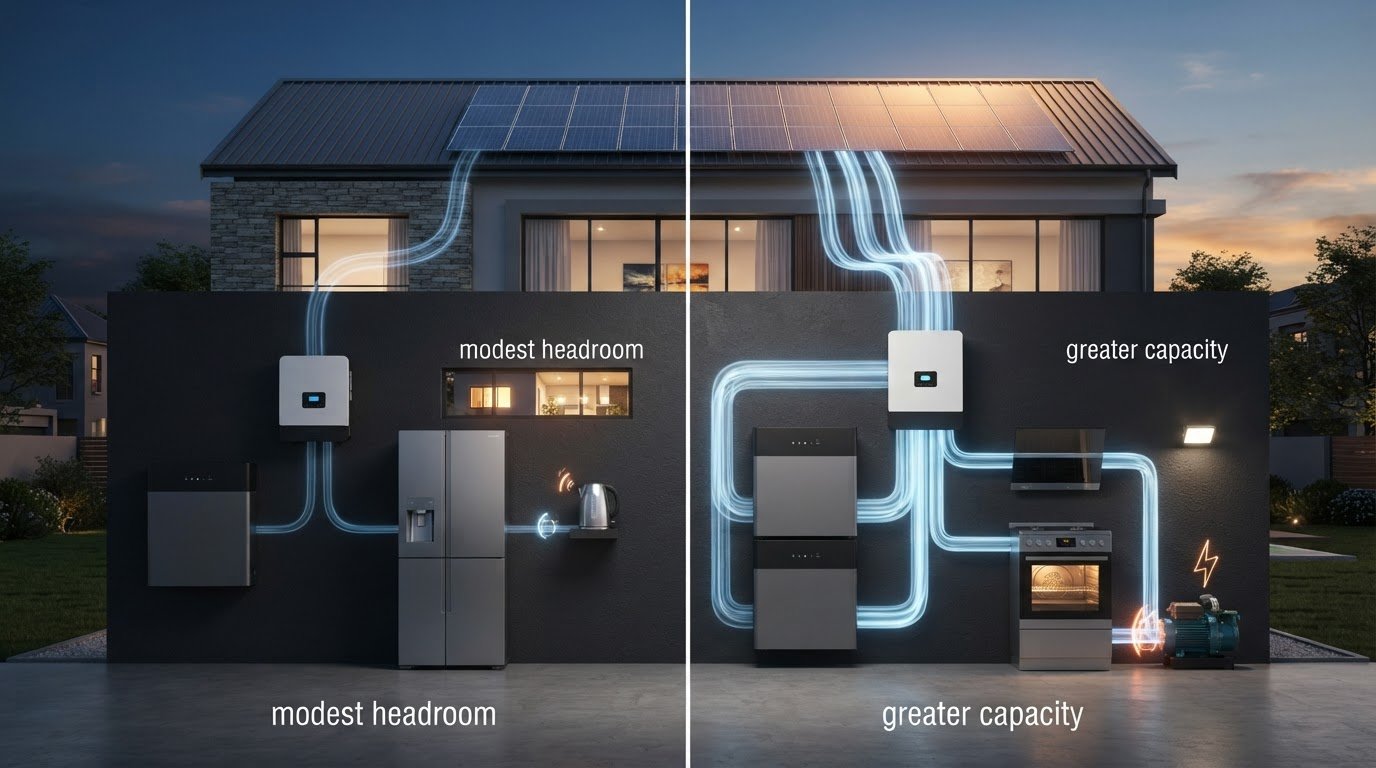 Sunsynk 5kW vs 8kW: Real-World Running Capacity Explained