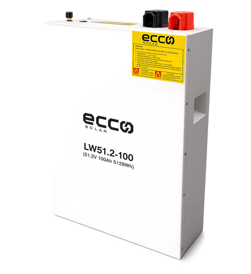 100ah 5.12kWh Lithium Battery LW51.2-100 Wall-Mounted Leoch 51.2V - MacSell Solar Outlet
