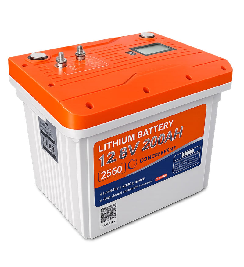 MacSell Solar Outlet 200Ah 12.8V lithium battery LTL12-200 Conder, compact battery for solar energy storage and power systems.