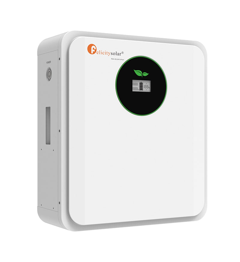 Luxpower 3600w Luxpower Hybrid Inverter + Felicity 24V 100Ah 2.56kWh Lithium Battery + 3 X 460w Solar Panels