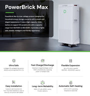 DYNESS PowerBrick Max 16.076kWh LV Lithium Battery(51.2V/314Ah) - MacSell Solar Outlet