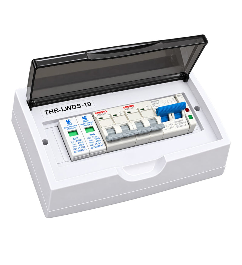 Inverter AC input & output Populated Distribution Board Box (3-4 kw)
