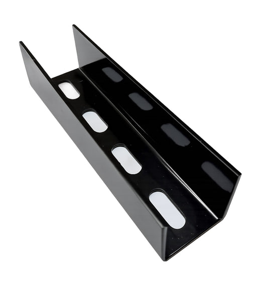 Rail Splice For Solar Rails Galvanized Black Powder Coated - MacSell Solar Outlet