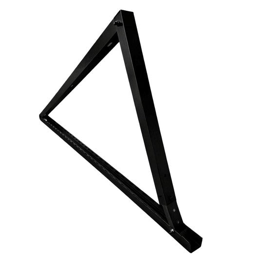 Solar Panel Mounting Structure / Stand Galvanized (Per Leg) Black - MacSell Solar Outlet