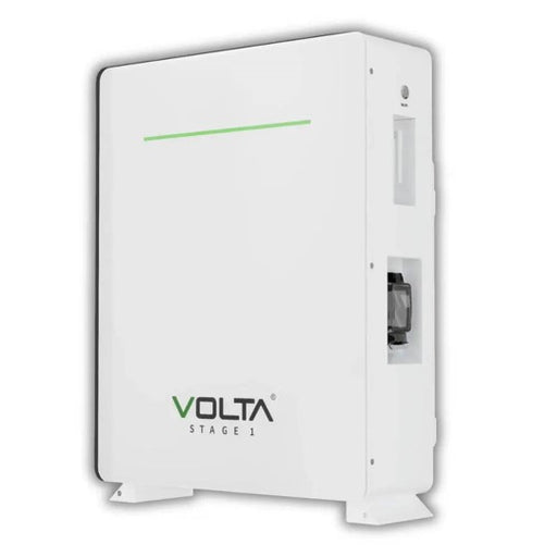 Side view of MacSell Volta Stage 3 lithium ion battery, 10.24kW, 51.2V, 200Ah, new generation lithium battery.